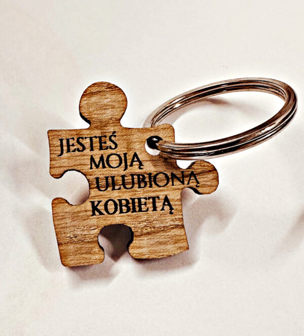 Brelok "Jesteś Moją Ulubioną Kobietą"