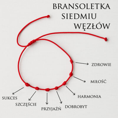 bransoletka siedmiu węzłów
